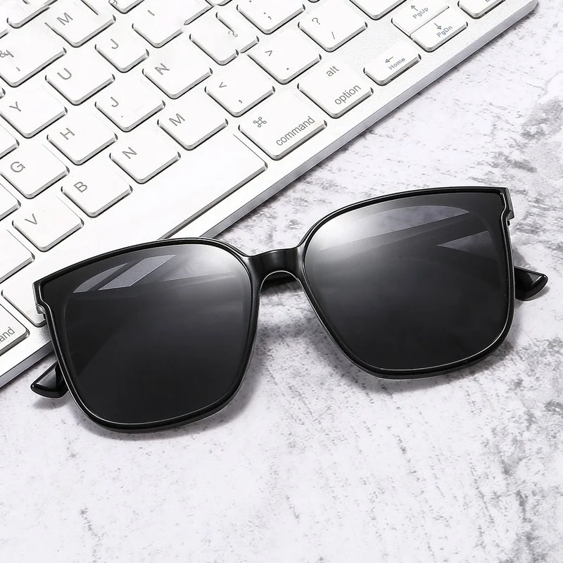 Fashion Square Myopia Sunglasses for Men Polorized Prescription Glasses 0 To -6.0 Women Driving Oversized Shades Eyewear UV400