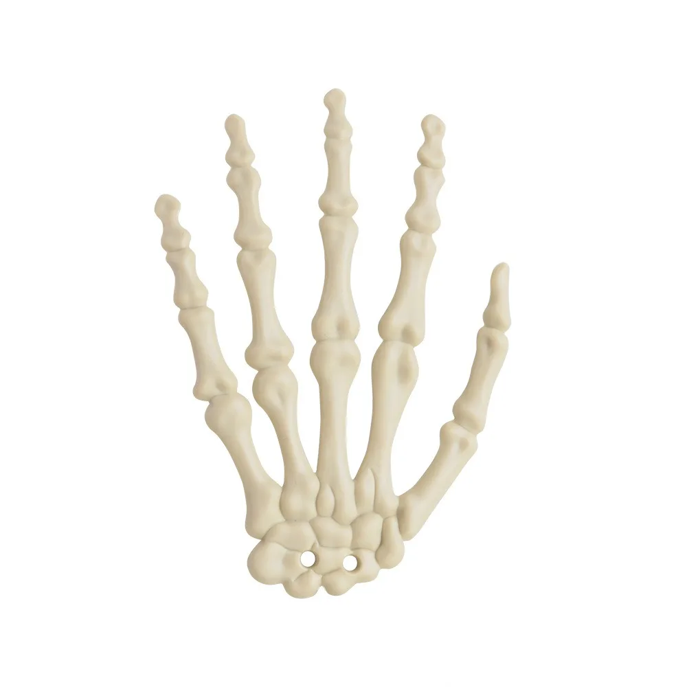 

Decoration Props Realistic Halloween Skeleton Hands Plastic Waterproof Fake Skeleton Hands Scary Spirit Claw Haunted House