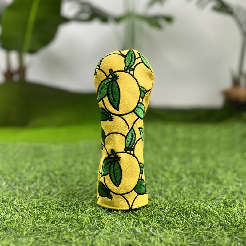 Multiple Customized Orange Design Golf Club Head Covers, Dustproof and Durable, Golf Accessories, Providing the Best Protection image 5