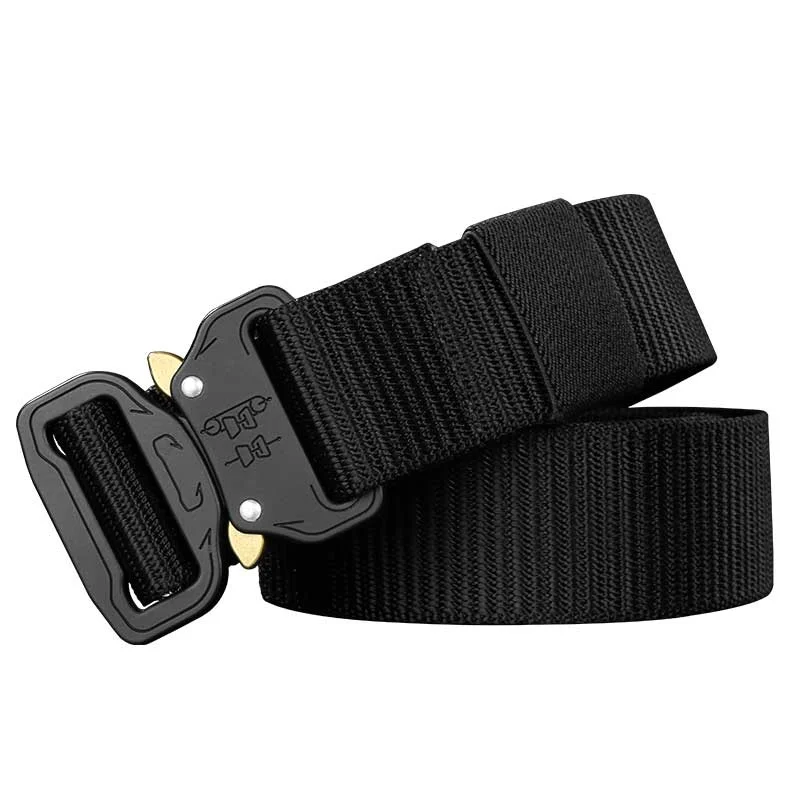 

38MM Outdoor tactical multi-functional belt men wear-resisting non-slip breathable military 125CM nylon webbing Heavy duty