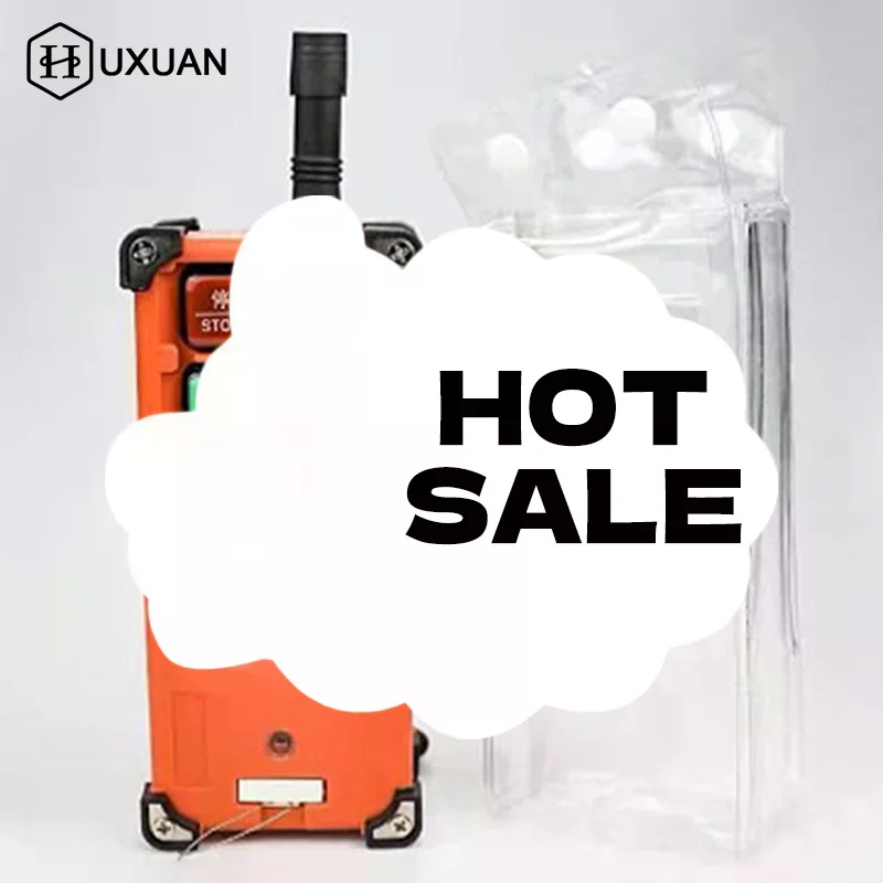 سترة الغطاء الواقي PVC الغطاء الشفاف الواقي كيس لجميع الغبار ل F21-E1B F23 الصناعية اللاسلكية التحكم عن بعد الغبار