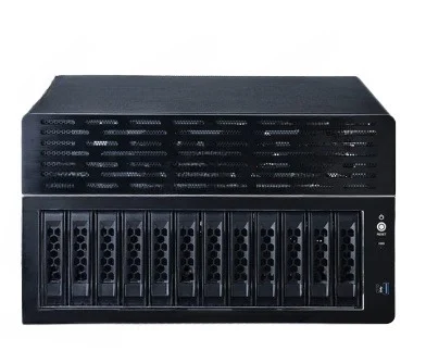 

The Nas Series 12-disk Server Hot-swappable Chassis, Supports ATX Motherboard, Network Data Storage & Industrial Control Devices