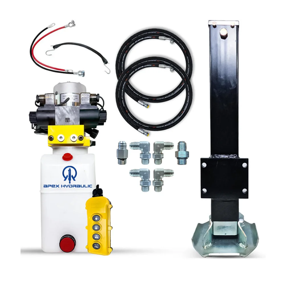 Heavy Duty, Diameter Single Kit Hydraulic Jacks for Dump Trailers