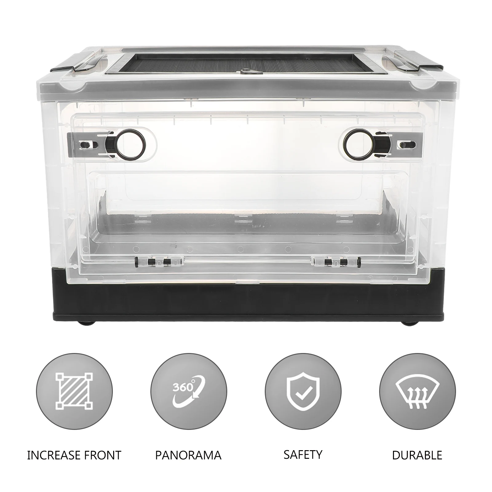 

Hamster Cagebreathable Foldable Pet Breeding Box Lightweight Small Animal Cage Hedgehog Incubator Plastic Hamster House Pet