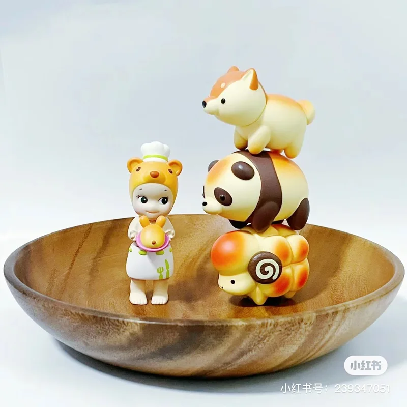 Animal Bakery Series Fashion Play Kawaii Mini Anime Figures Decorative Toy Limited Edition Sonny Angel Cute Model Toys