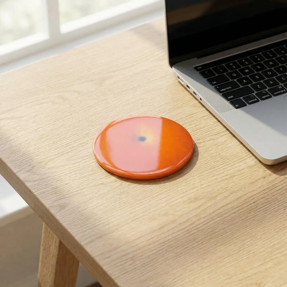 2PCS Acrylic Fruit Coasters Cute Simulated Fruit Coffee Tea Coasters Spill Proof Non-Slip Pot Holder Tabletop Decor