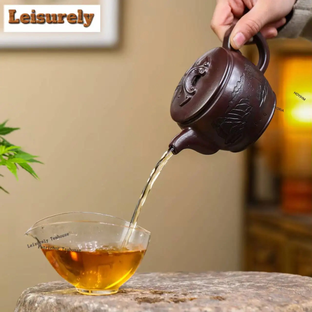 300ml Ancient Yixing Purple Clay Teapots Handmade Large Caliber Pot Raw Ore Mud Kettle Chinese Zisha Tea Set Tea Services Gifts