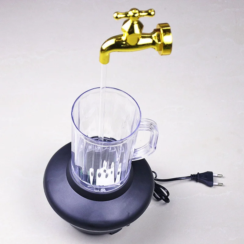 Novelty Multi Color Magic Tap Running Night Light Water Tap Faucet Lamp Led Cup Light Suspension Lights Fr286