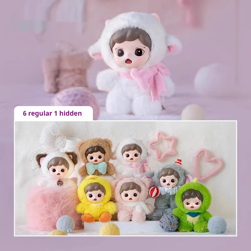 

13cm 17cm Zoraa Blind Box Doll Plush Doll Cottage Vinyl Plush Series Blind Box Cute Figurine Doll Keychain Holiday Birthday Gift