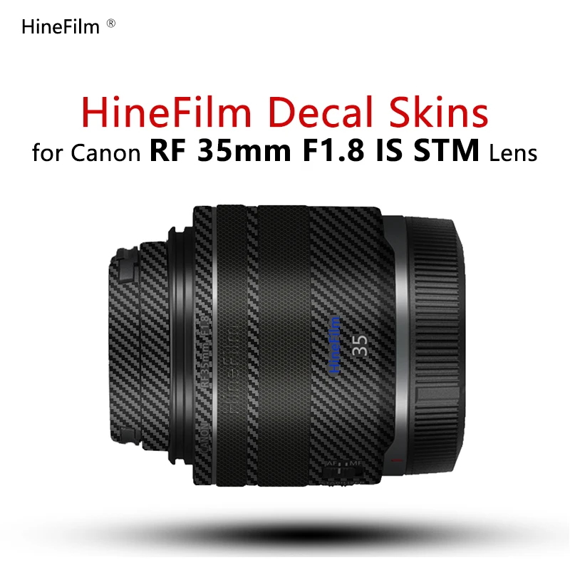 

Hinefilm Skin For Canon RF35 F1.8 Lens Sticker 35 f1.8 Lens Decal Skin for Canon RF35mm f1.8 Wrap Sticker 35 1.8 Skin 35mm 1.8