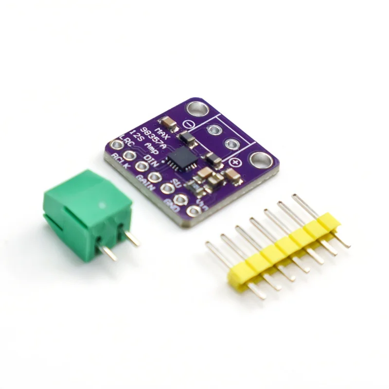 2 шт. MAX98357 I2S 3,2 Вт модуль аудиоусилителя без фильтра поддержка усиления класса D ESP32 Raspberry Pi