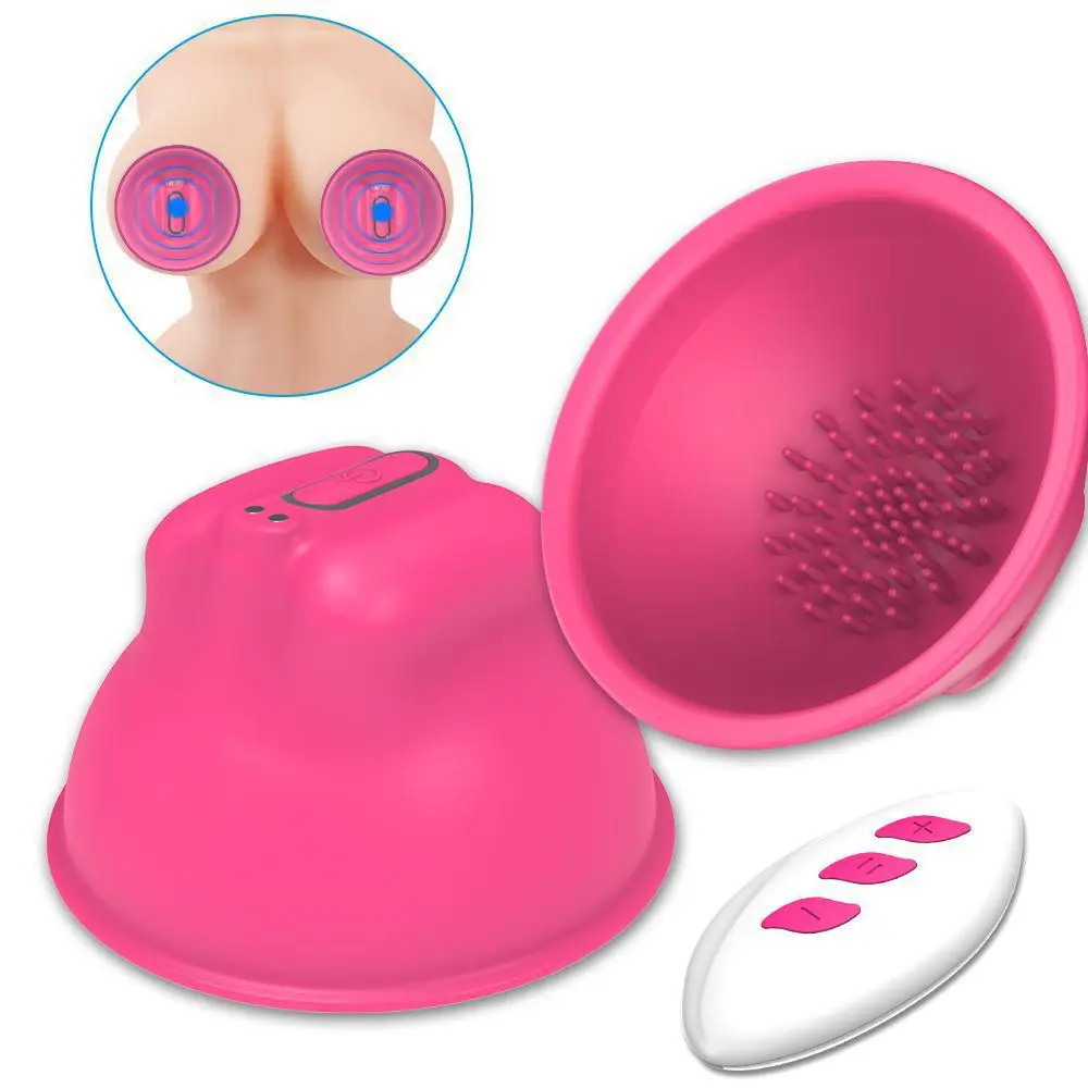 

Cover Nipple Massager Silicone Remote Control Breast Massager To Prevent Breast Sagging Health Protection Health Home Portable