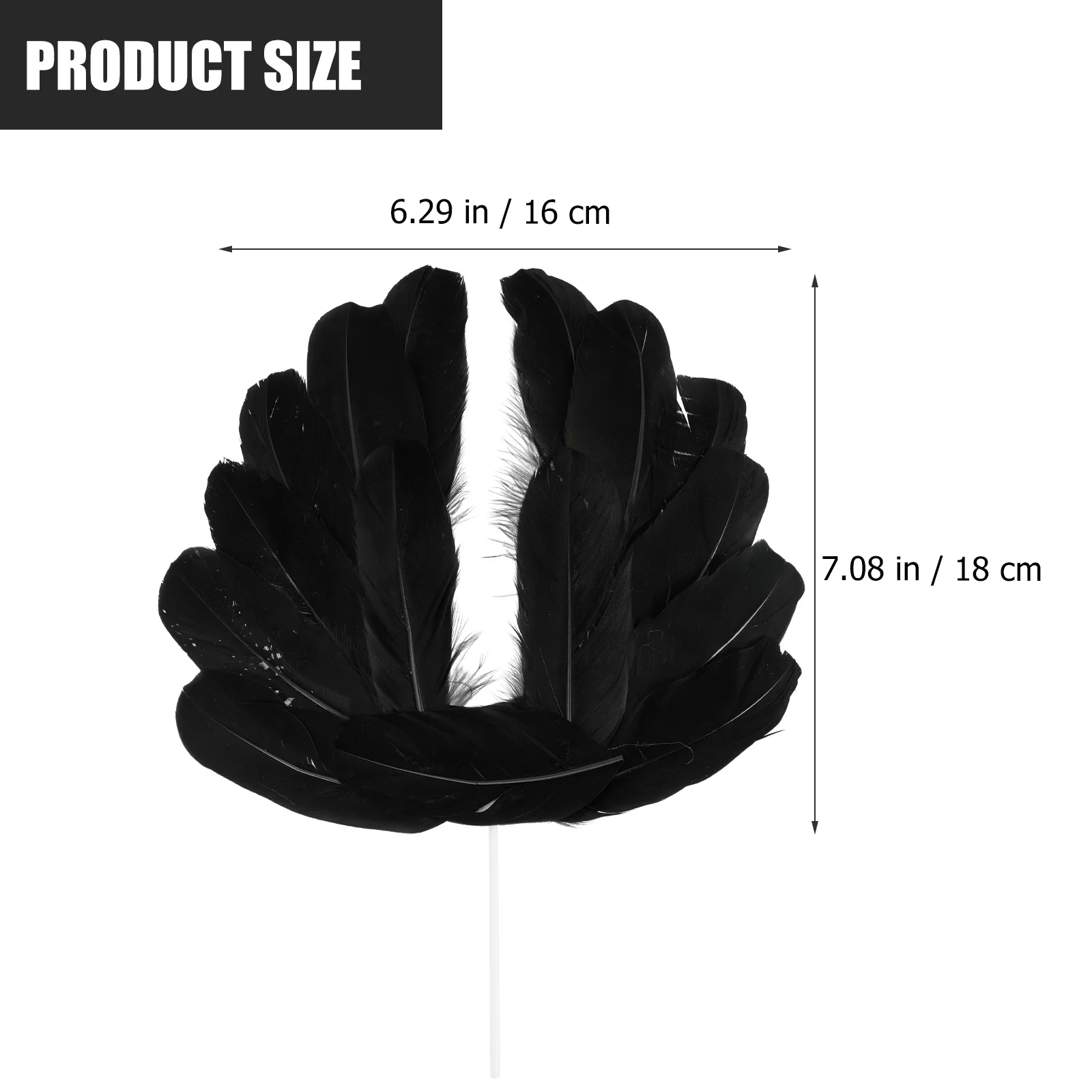 

10Pcs Premium Plume Wing Cupcake Toppers Safe Creative Cake Picks for Birthday Party Decors Party Wings