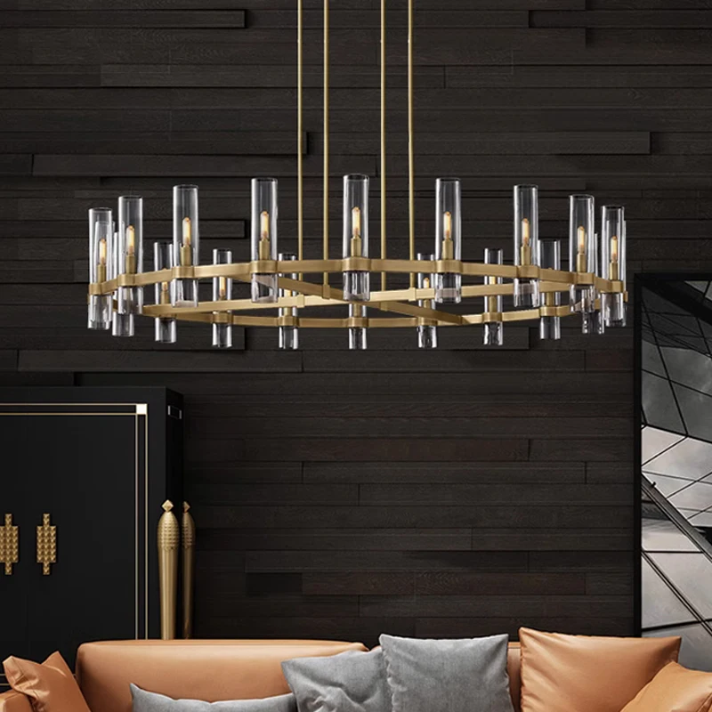 Living Room Chandelier Light Led Hanging Light Italian Design Style Chandelier Pendant Light For Dining Table.