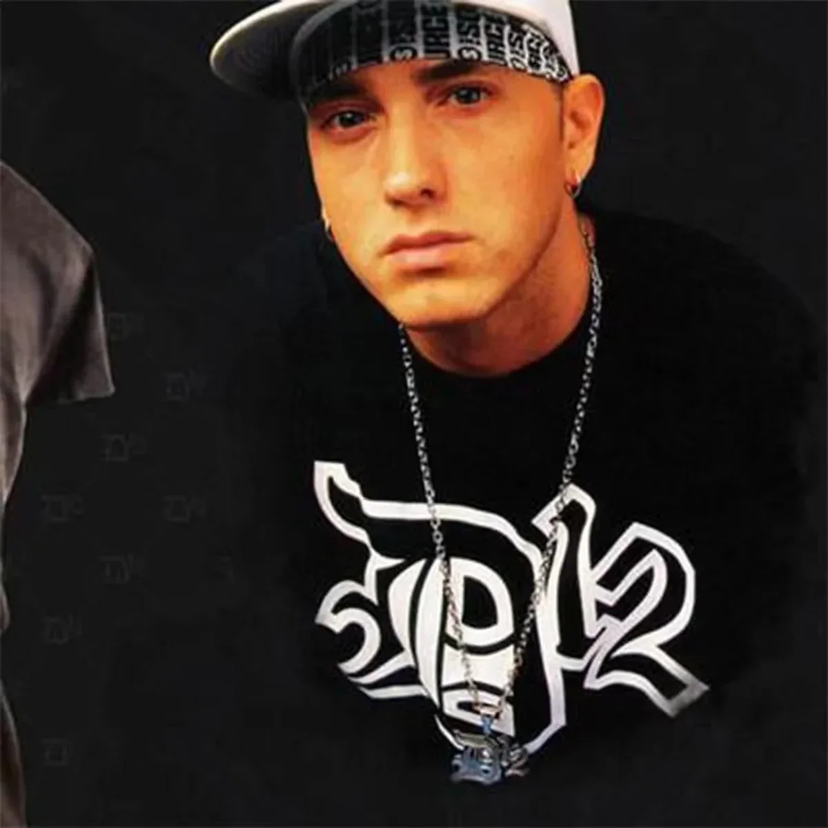 Rapper Eminem Same Style Graphic Print T Shirt Male Pure Cotton Tees Man Loose Tops Men Women Fashion Oversized Hip Hop T-shirts