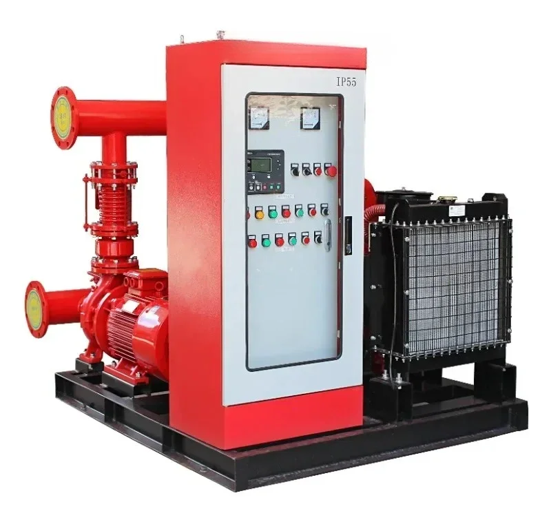 Hot Selling Good Quality Factory Customized Fire Pump System With End Suction Centrifugal And Jockey Pumps