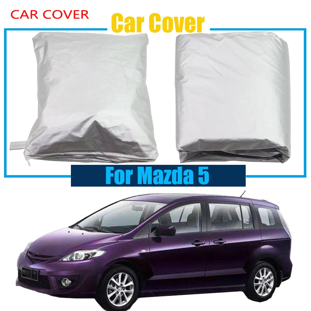 

Car Cover UV Anti Sun Rain Snow Resistant Protector Cover Sun Shade For Mazda 5
