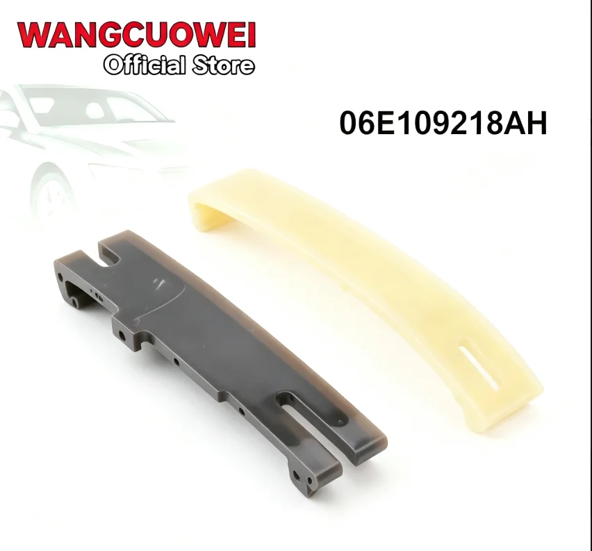 Timing Chain Tensioner Baffle Plate For RH 06E109218AH 06E109218AP LH 06E109217AD 06E109217AM For Audi A6 A8 Q5 Q7 Touareg 3.0T