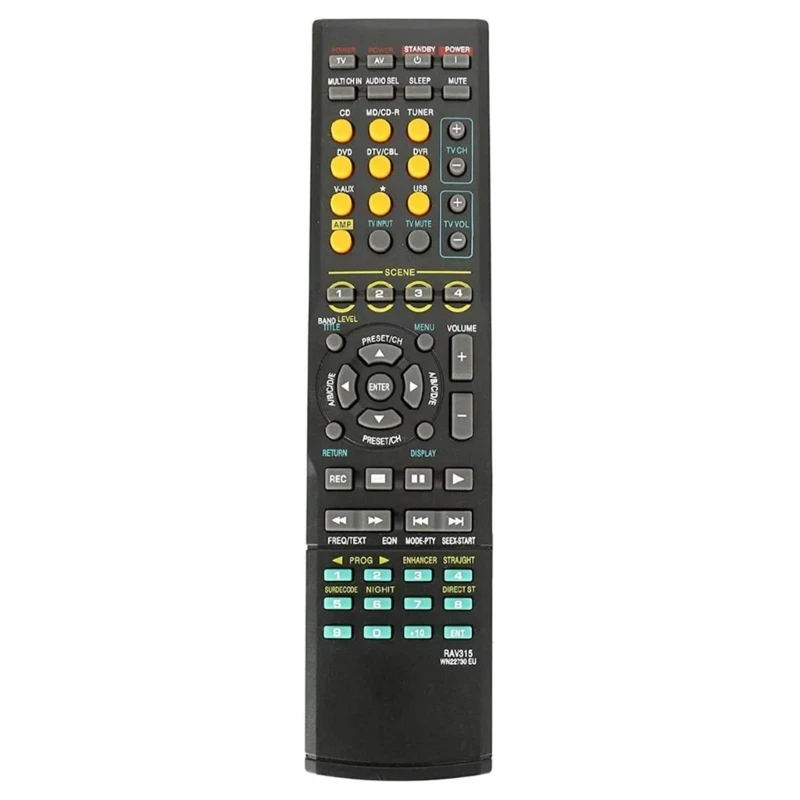 Remote Control RAV315 WN22730EU Spare for RX-V450 RX-V461 RX-V561 RAV311 RAV312 RAV282 Replaced Remote Controller Dropship