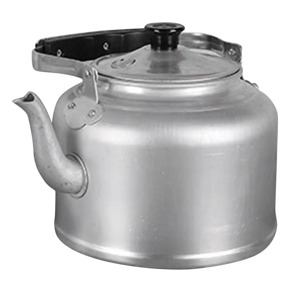 

Aluminum Kettle Stovetop Vintage Teapot Portable Metal Boiler Home Kitchen Office Heat Resistant Retro Tea Pot Water Container