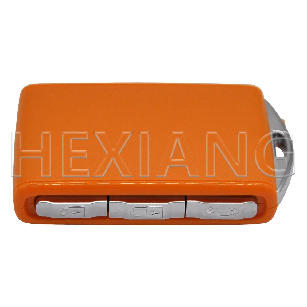 HE-Coque de clé à distance de voiture à 4 boutons, coque de remplacement colorée pour Volvo XC40, XC60, S90, XC90, V90, T5, T6, T8, 2017, 2018