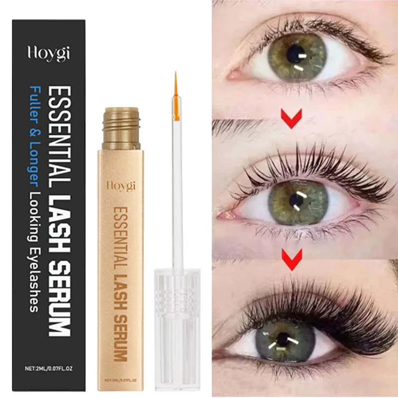 Suero de crecimiento rápido de pestañas, potenciador de pestañas Natural, tratamiento de pestañas rizado más largo y grueso, productos para el cuidado de los ojos, maquillaje