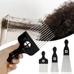 Afro Comb African Hair Pik Comb Brush Salon Hairdressing Hairstyle Styling Tool Hurtless to Scalp Hair Care