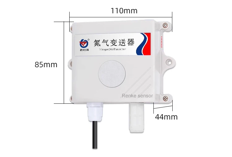 Preço do detector de gás de nitrogênio N2 do sensor Modbus de nitrogênio de alta precisão Renke