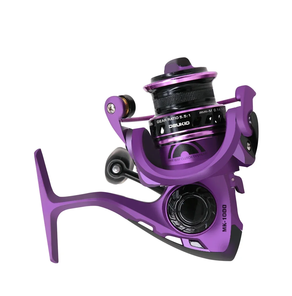 Wholesale baitcasting 5+1BB Spinning Fishing Reel 1000 series rock fishing reel spinning wheel