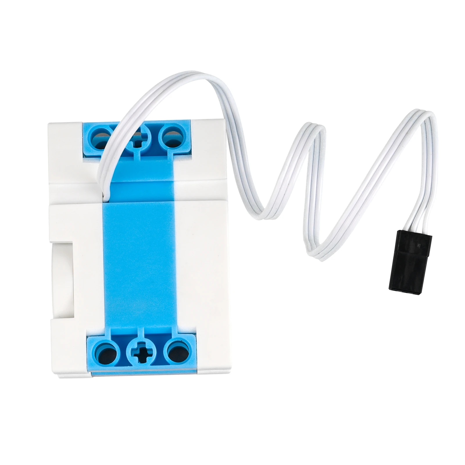 Servomotor Programable de 5KG para Bloques de Construcción, 360° °   Servomotores con Ángulo Controlable, Juguete Educativo, Funciones de Potencia, Piezas de Bricolaje para Robot