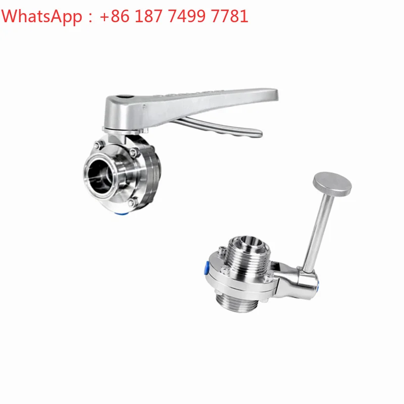 Tank Bottom Radial Pneumatic Diaphragm Valve Stainless Steel Sanitary Fluid Control Valve
