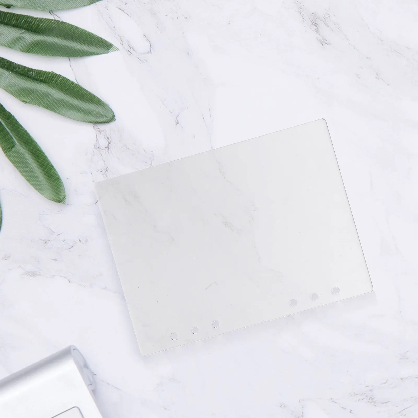 

A5 Frosted Acrylic Binder Cover Minimalist Detachable Design for Journal Notebook Planner Reusable Cover for Home Office Study