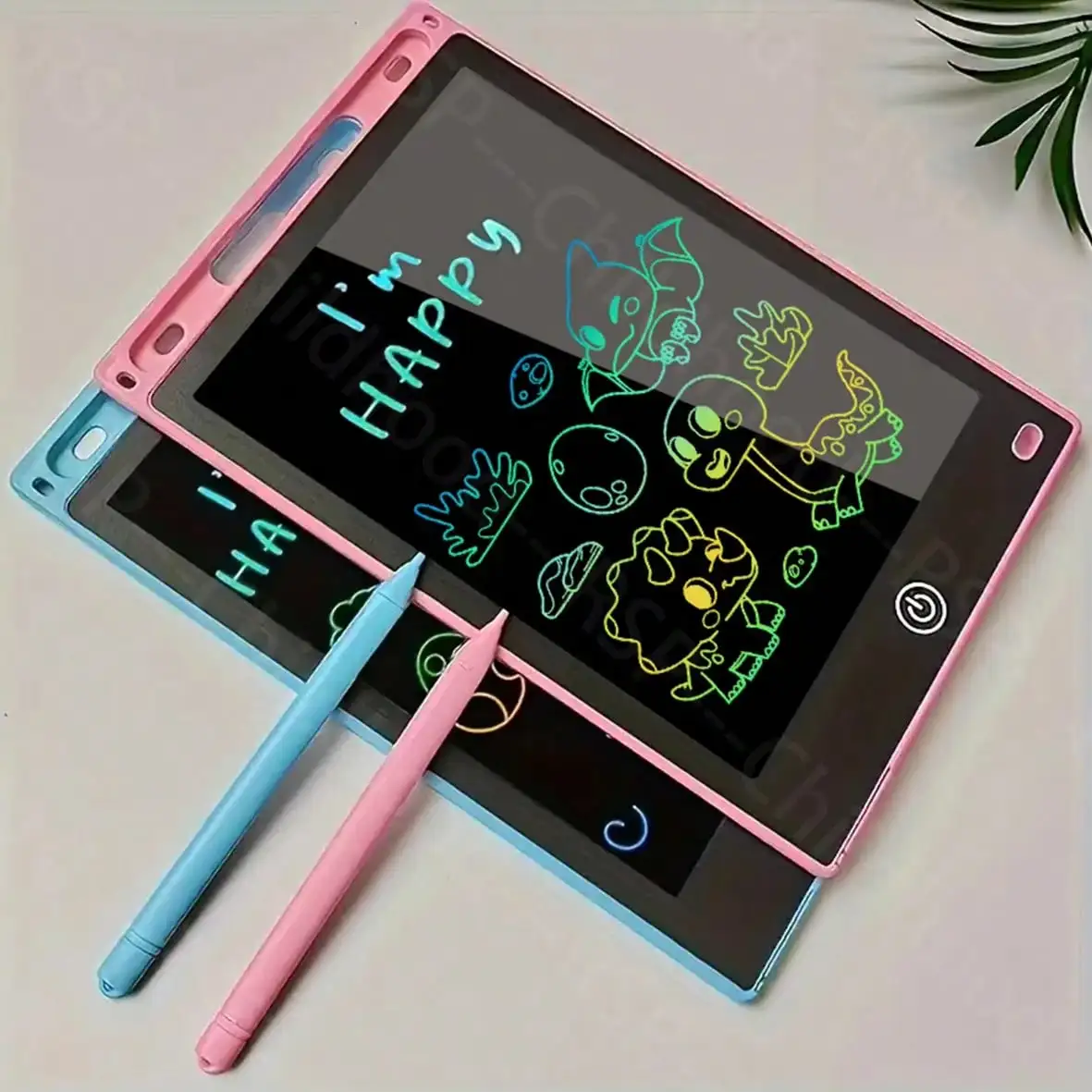 2/1 Pack LCD Writing Board, Colorful Children's Drawing Board, Graffiti Board, Suitable For Children Christmas Present , Erasable And Reusable Electronic Drawing Board, Educational And Learning Toy, Suitable For Boys And Girls Aged 3-12.Holiday Gifts