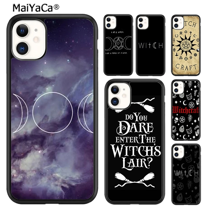 MaiYaCa MAGIC Witchcraft Witch Witchy Phone Case Cover For iPhone 16 15 SE2020 6 7 8 plus 11 12 mini 13 14 pro max  coque