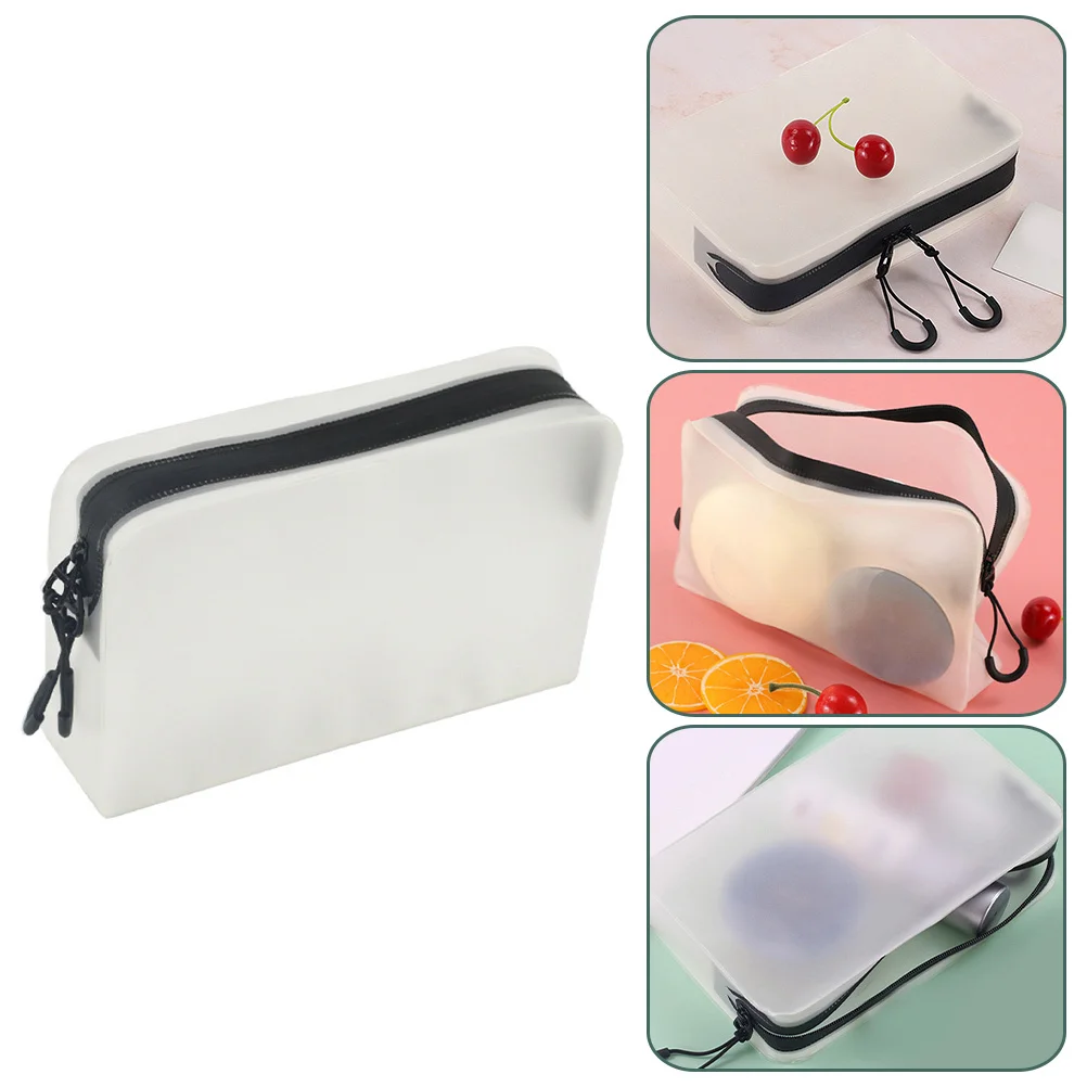 حقيبة تنظيم مستحضرات التجميل المحمولة، حقيبة أدوات الزينة للسفر، حقيبة غسيل بسيطة للعناية الشخصية للاستخدام اليومي والرحلات الخارجية