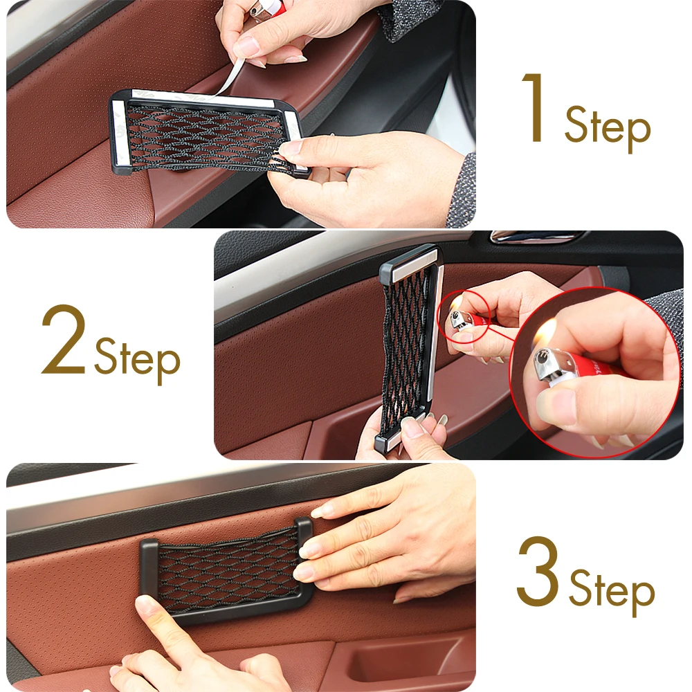 سيارة صافي مقسم حقيبة شبكات سيارة Syling حقيبة تخزين لسيتروين ساكسو شر تويوتا بيجو 406 تيجوان mk2 رينو كادجار vw eos vw #6