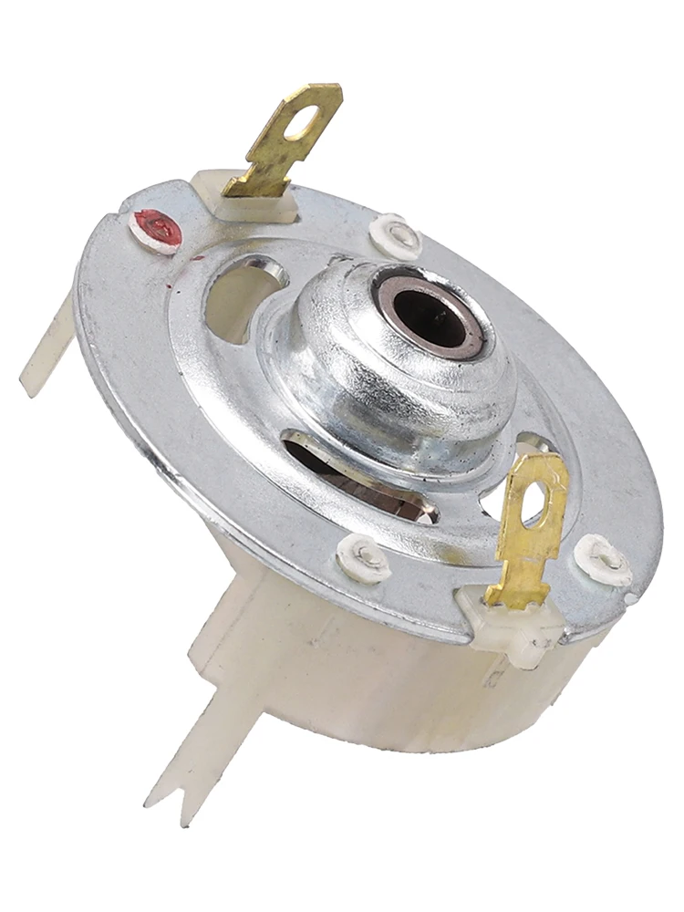 Strumenti porta spazzole di carbone 40 * 40 * 35mm Parti di commutazione in carbonio bianco Trapano elettrico per RS775 RS750 RS755 Supporto in metallo plastica