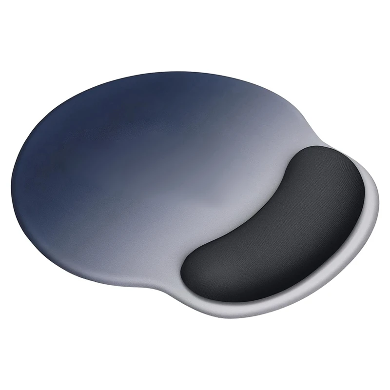 Ergonomic Mousepad With Wrist Rest Support With Non-Slip Base For Easy Typing Pain Relief, Mouse Pad For Typist Office