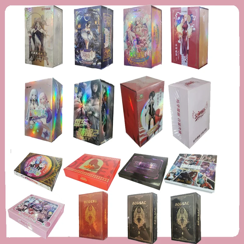 Goddess Story Collection Card Goddess Alliance Sexy Bikini Feast Booster Box Child Birthday Board Anime Toys For Christmas Gifts