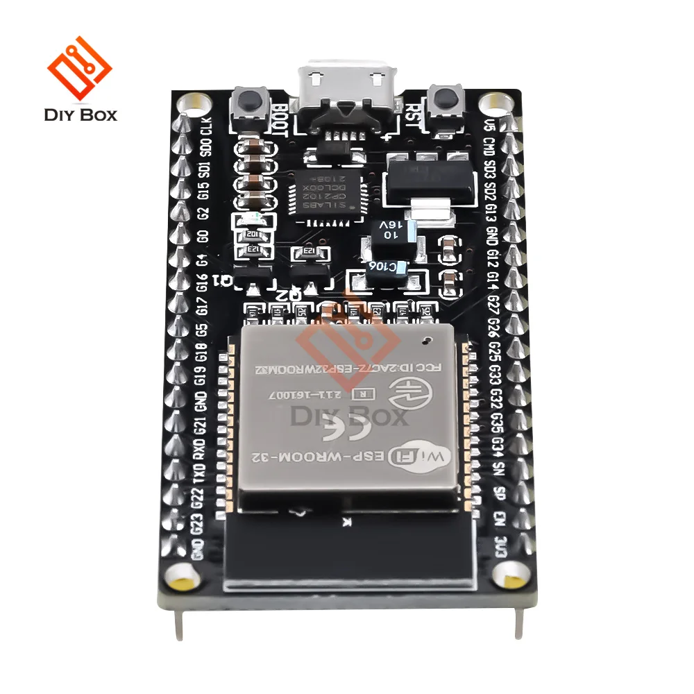 ESP32 ESP-WROOM-32 Wifi Bluetooth Development Board Audio Module Draadloze Wifi Bluetooth Module Dual Core Cpu CP2102 Diy Kit