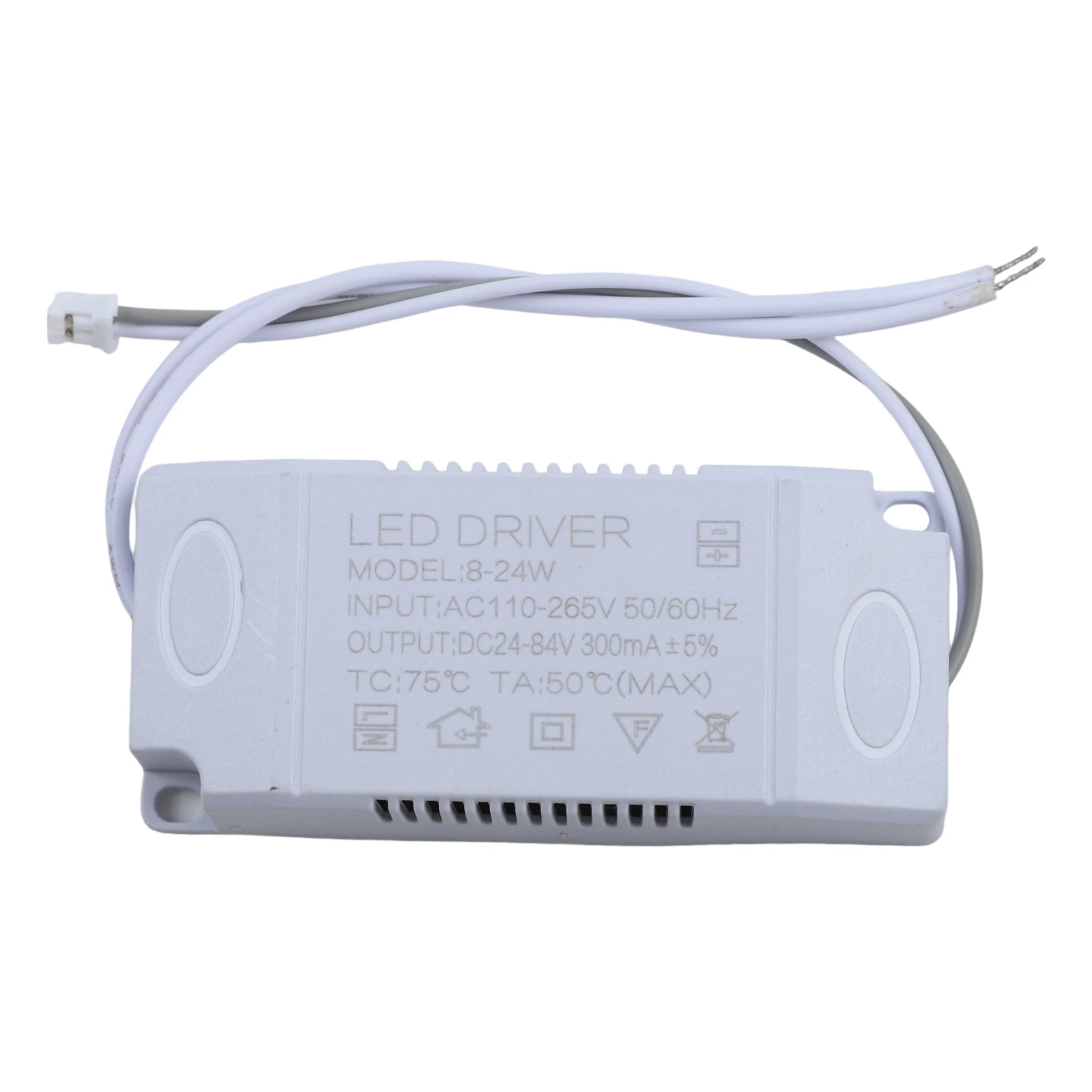 External Power Supply 8-24W LED Driver Electronic Transformer Constant Current 80* 35* 23MM AC180-265V50/60HZ Terminal Safety