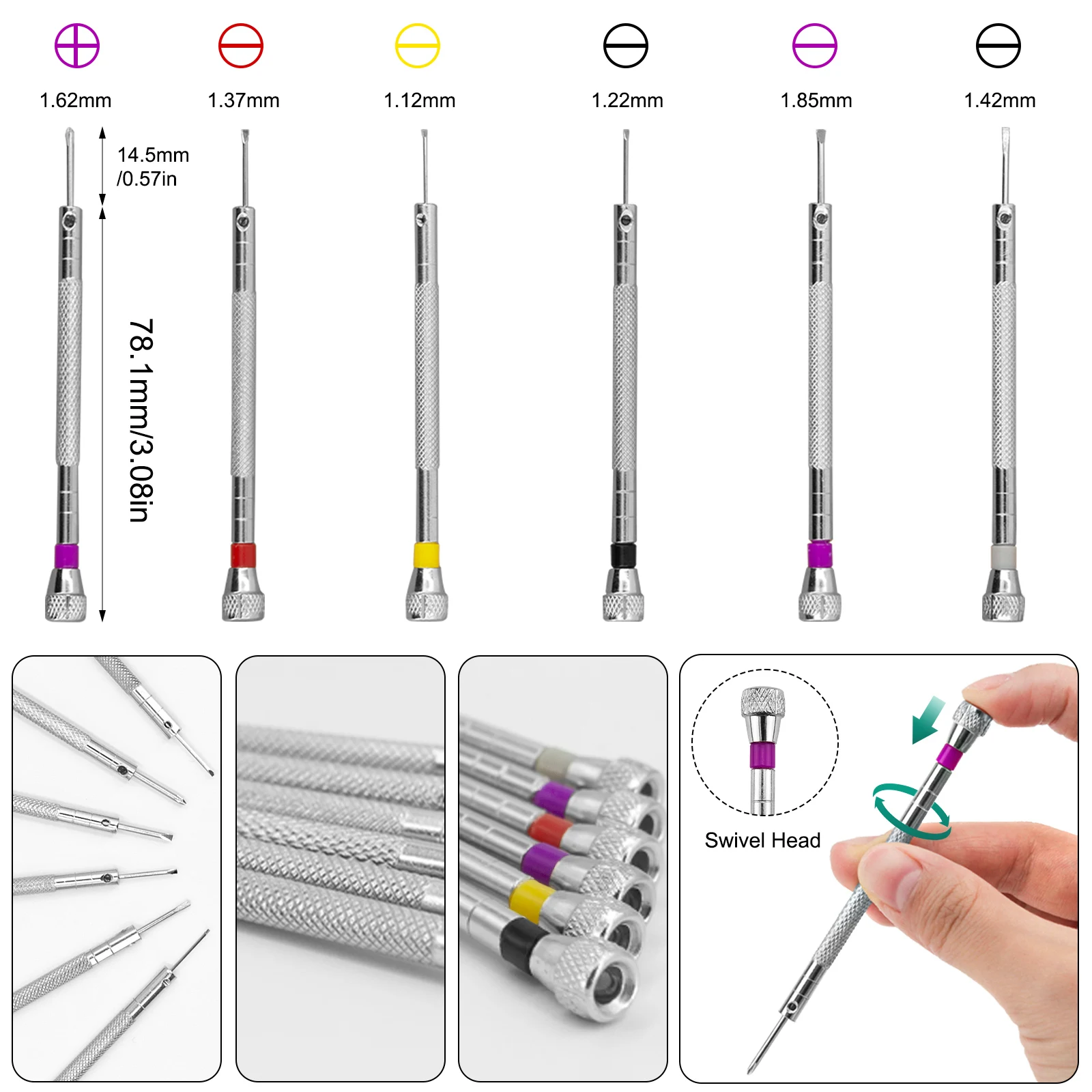 Pin Extractor Terminal Removal Tools Kit for JST/AMP .062\