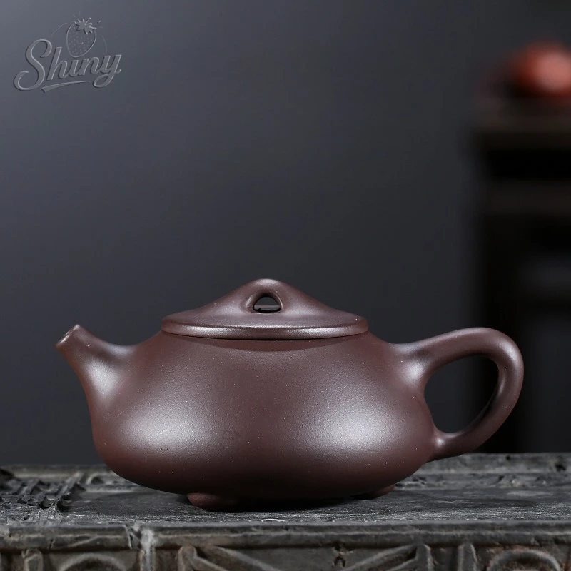 

Old Purple Clay Purple Clay Pot Handmade Jingzhou Stone Lady Teapot Ball Hole Outlet Kung Fu Tea Set Gifts