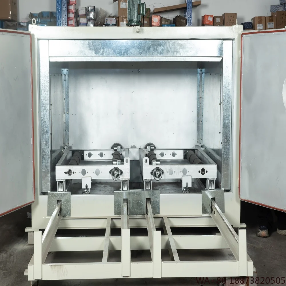 مصنع المواد الخام توريد التلقائي محرك يحركها 10 الطبول الدورة الدموية الساخنة تحول فرن البولي يوريثين 380 فولت 10 كيلو واط الطاقة ل