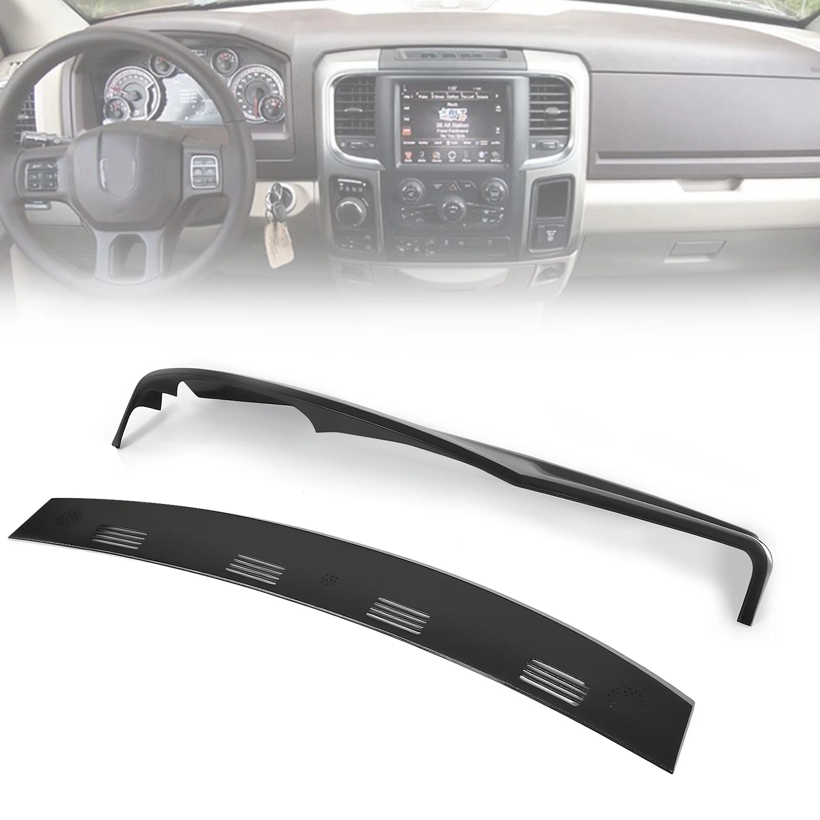 For Dodge RAM 1500 2500 3500 2002-2005 Universal Dashboard Cover Wear Resist Instrument Panel Protector Replacement Accessories