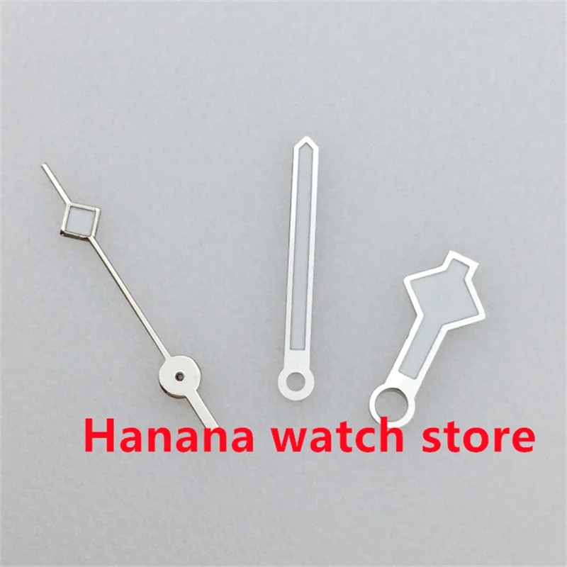 Le lancette del fiocco di neve NH35 sono luminose nere, argento e verdi abbinate ai movimenti NH35 NH36 NH37 NH38