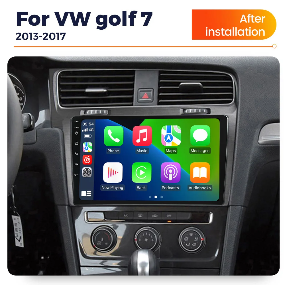 IPS Screen Car Radio For Volkswagen VW Golf 7 MK7 GTI 2013-2017 2 Din Carplay Central Multimedia Player Intelligent audio system