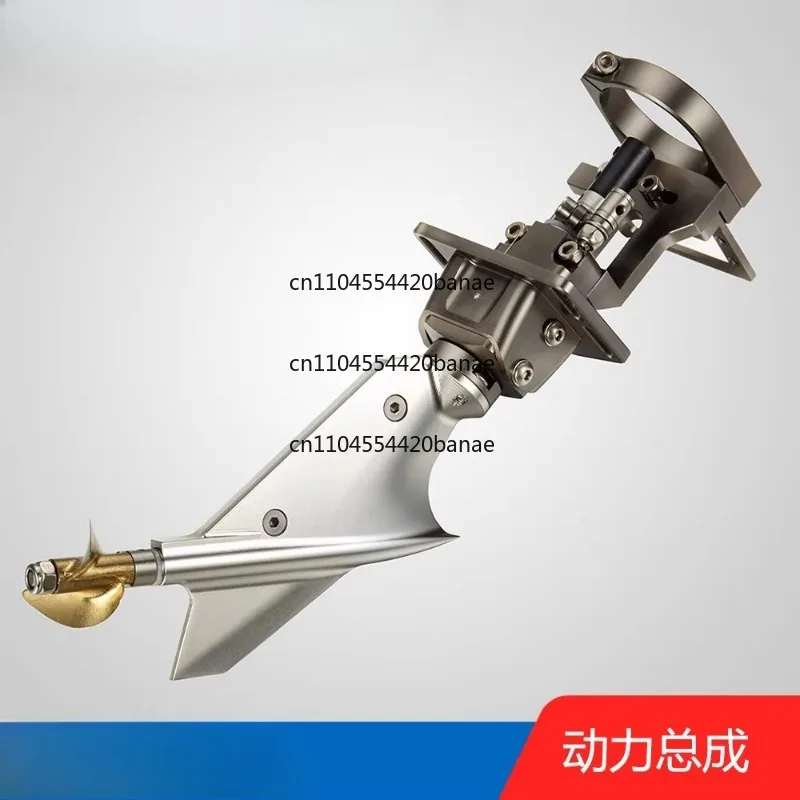 Simulation of F1 rowing powertrain, stern engine, with steering function