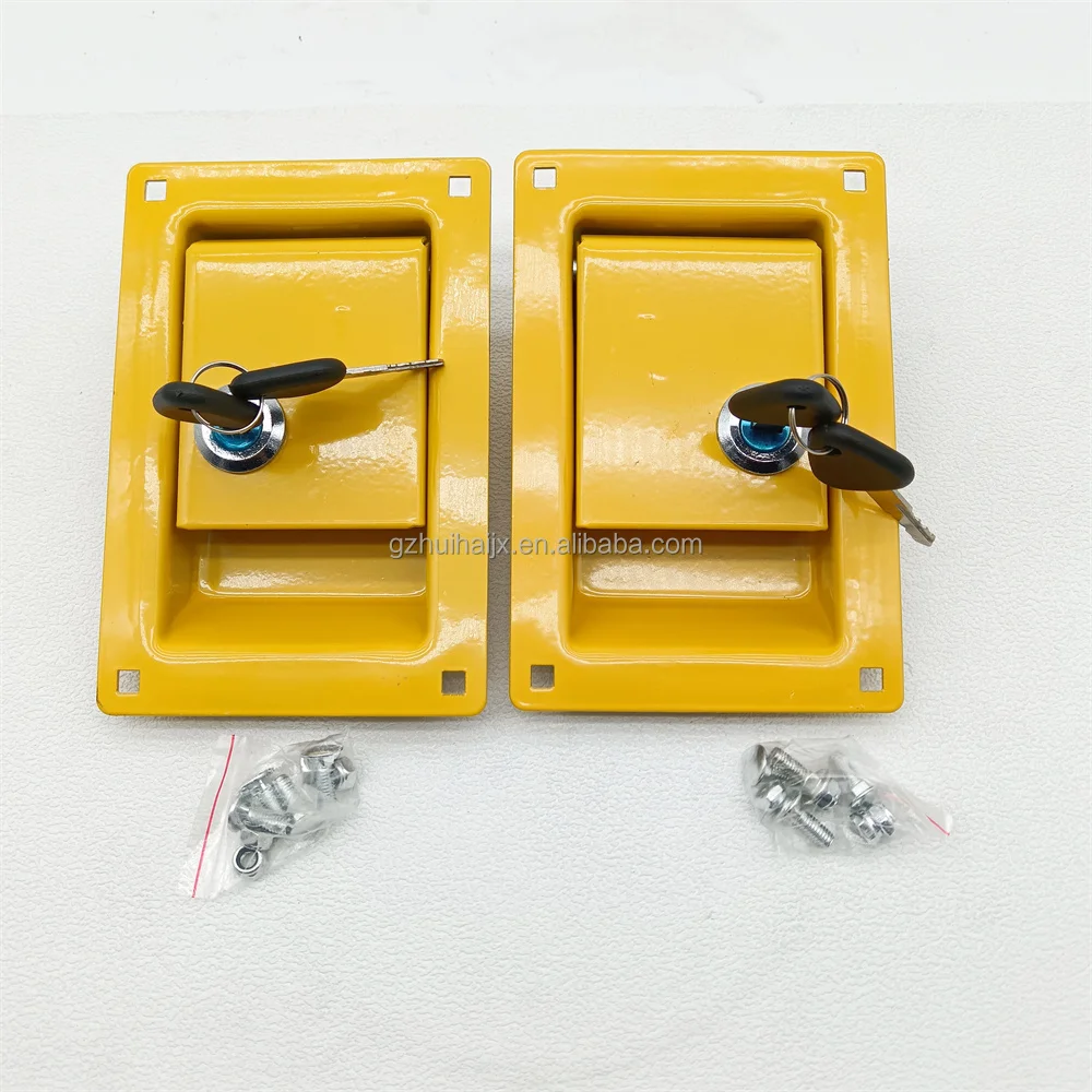 

Construction Machinery Parts 14508850 14508854 Volvo side cover lock panel lock for Excavator EC160B EC180B