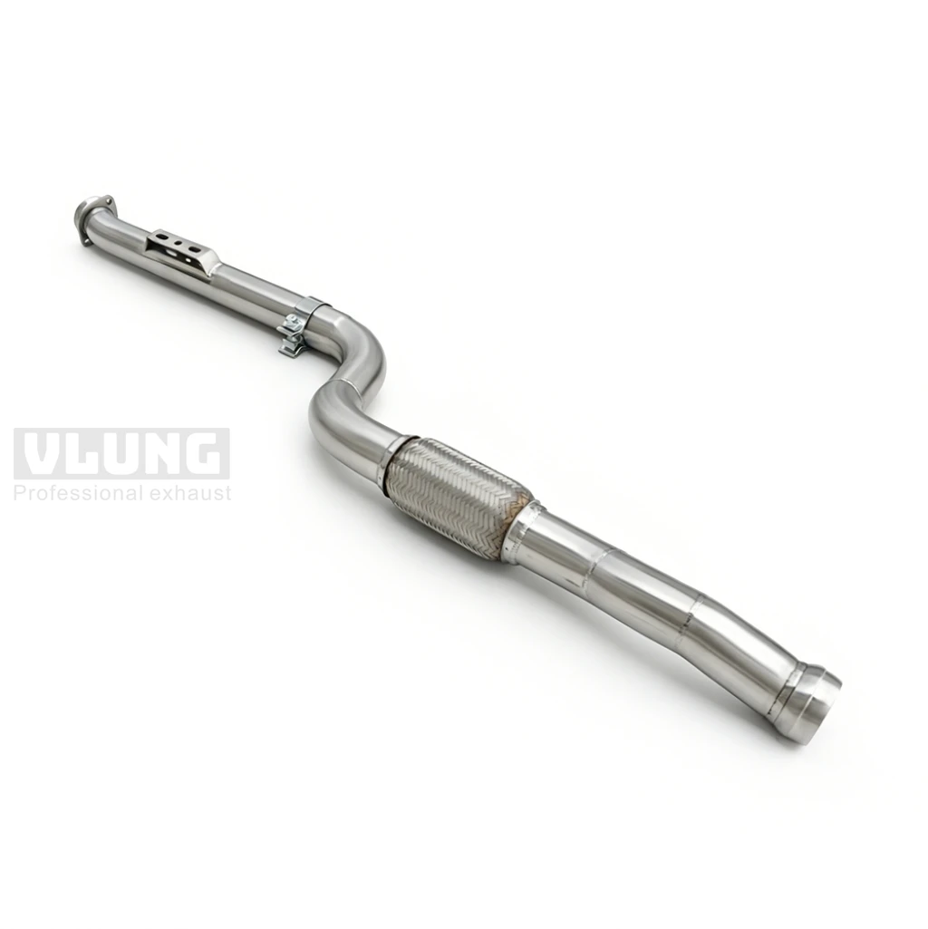 

Stainless Steel Straight Through Exhaust Front Pipe for Mercedes C200 C250 C260 W204 1.8T 2008-2014 High Performance